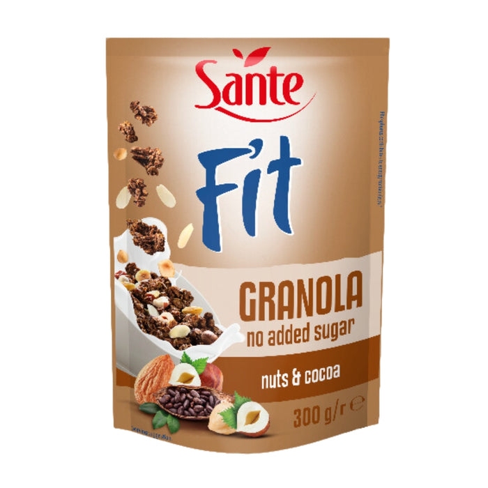 Sante Fit Granola - nuci și cacao 300g