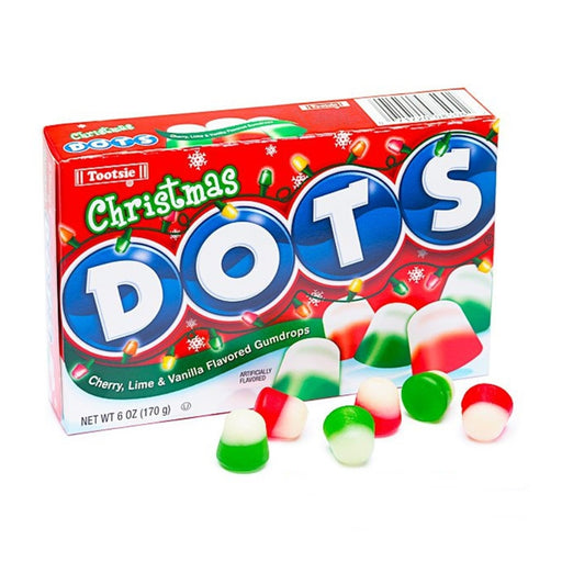 Tootsie Christmas Dots - cireșe, lime și vanilie 170g