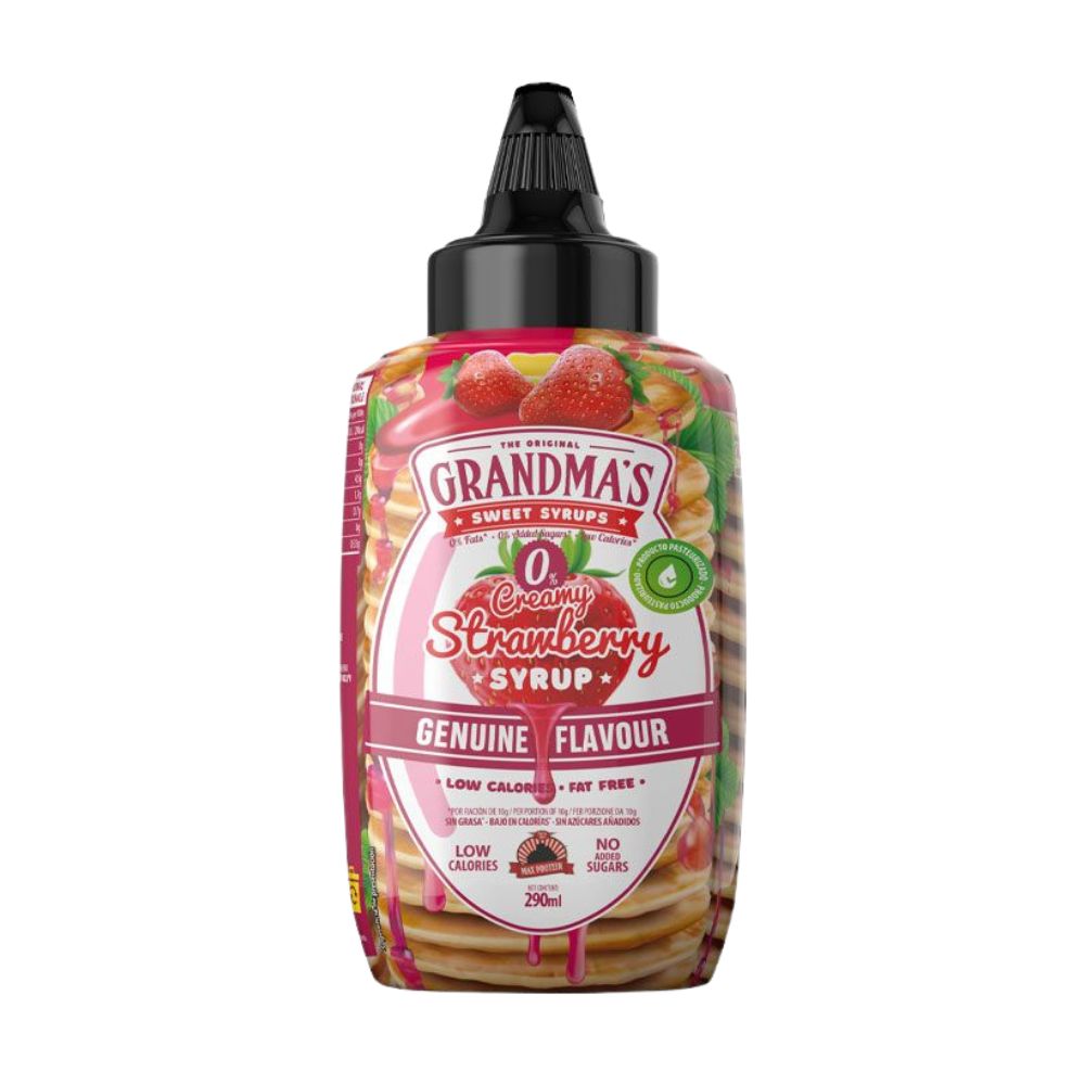 Grandma's Sweet Syrups Strawberry - sirop de căpșuni 290ml