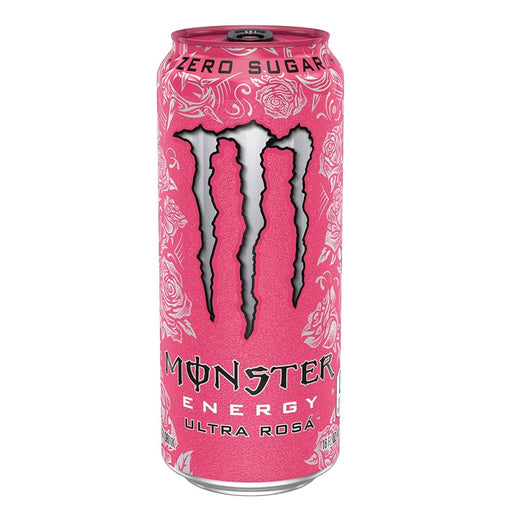 Monster Energy (USA) Ultra Rosa - fără zahăr cu zmeură, merișoare și limonadă 473ml
