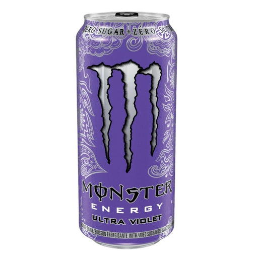 Monster Energy Ultra Violet - fără zahăr cu struguri și citrice 500ml